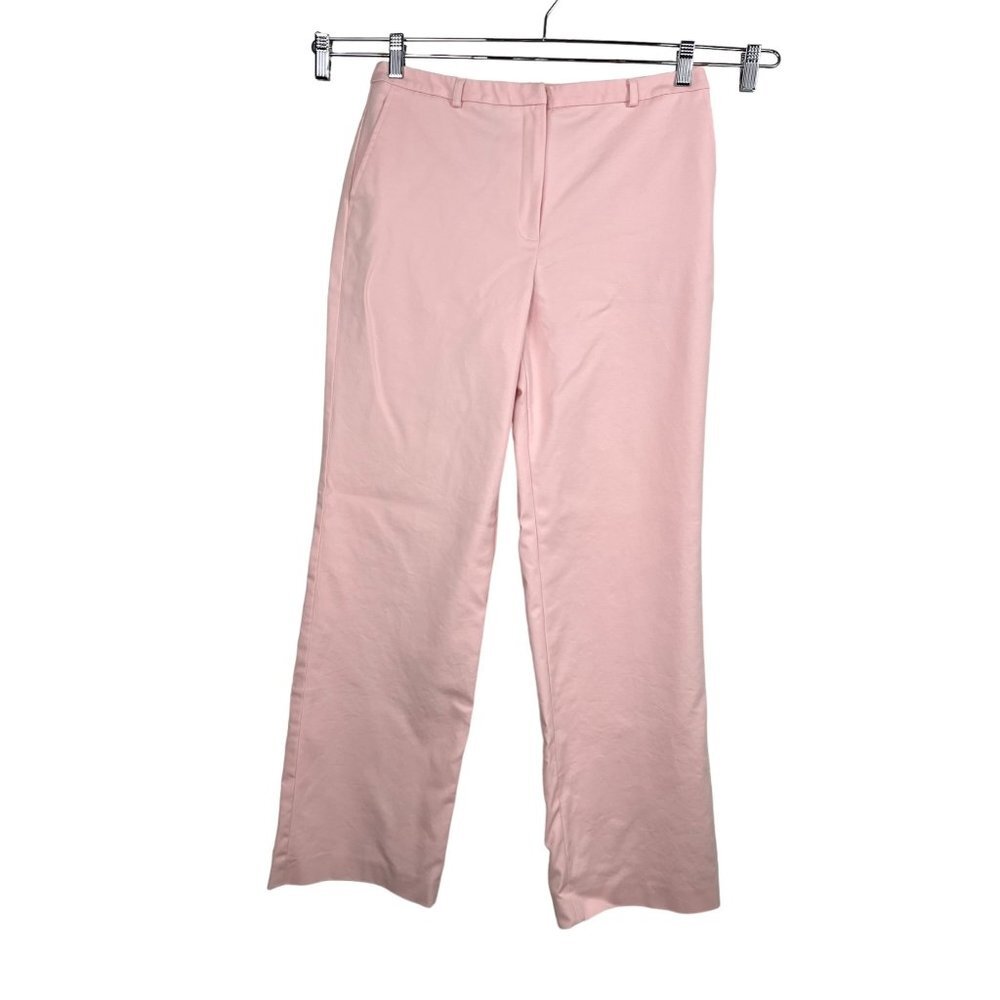 VTG Talbots Wide leg‎ stretchy trousers pink sz 10